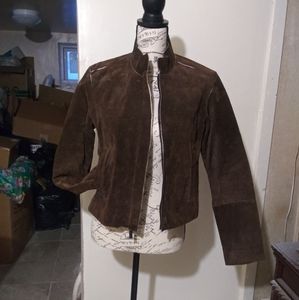 NWOT Newport News Suede Jacket